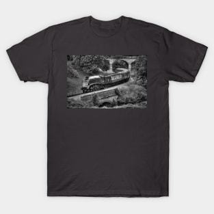 Sir Nigel Gresley - Black and White T-Shirt